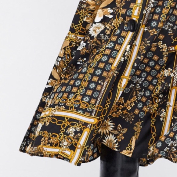 Classic Zara Floral Print Dress - Picture 2 of 11